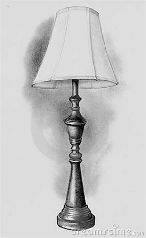 Lamp Drawing, Pencil, Sketch, Colorful, Realistic Art Images | Drawing ...