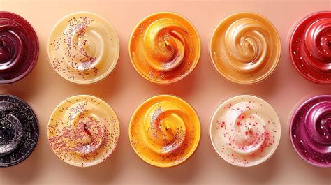 red colour ice cream uhd wallpaper premium ai generated image
