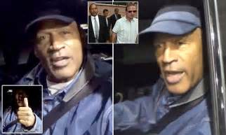 OJ Simpson spotted for first time after prison release | Daily Mail Online