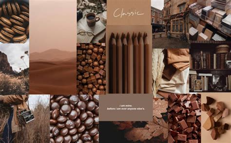 brown aesthetic collections laptop wallpaper wallpaperscom
