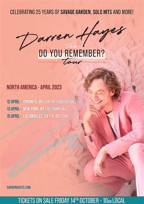 Interview: Darren Hayes | The Big Takeover