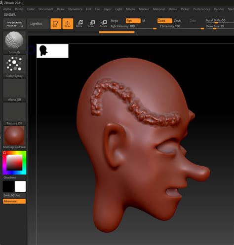 ZBrush sculpting | Learn the Working and How to sculpt in Zbrush?