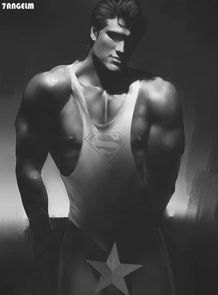 Superman posing nude, 7angelm art by 7angelm on DeviantArt