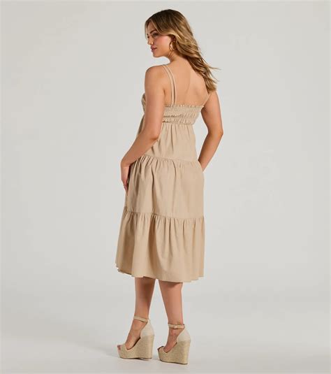 Ruffled Chiffon Dresses & Windsor