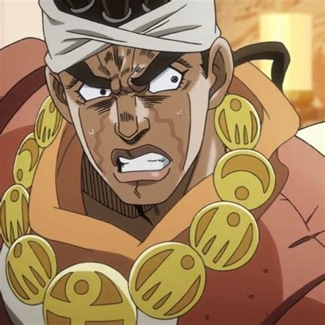 Muhammad Avdol icon | Imagens aleatórias, Anime, Jojo