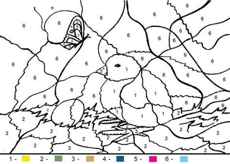 Adult Color By Numbers - Best Coloring Pages For Kids