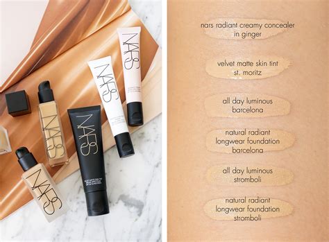 NARS Natural Radiant Longwear Foundation Review + Swatches - The Beaut