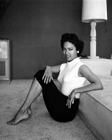 Dorothy Dandridge photographed at home by Allan Grant, 1954 | Dorothy