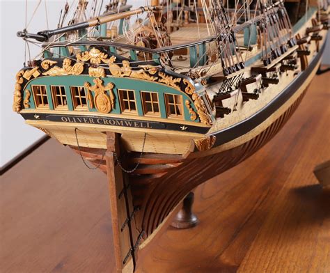 Contemporary Cased Ship Model of the "Oliver Cromwell Philadelphia ...