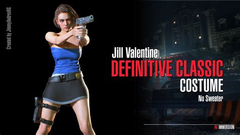 Jill Definitive Classic Costume at Resident Evil 3 (2020) Nexus - Mods ...