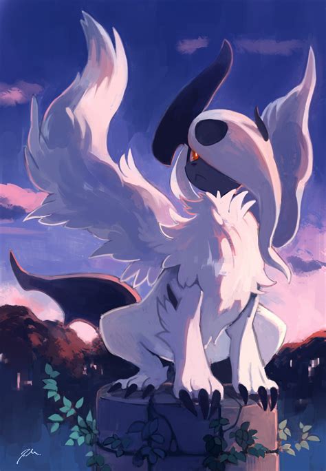 Mega Absol by bluekomadori on DeviantArt