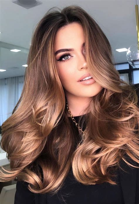 40 Pretty Hair Styles with Highlights and Lowlights : Dark Chocolate ...