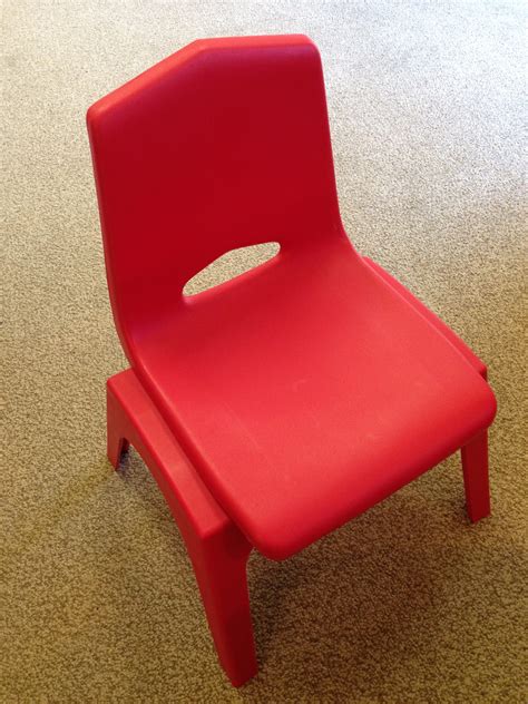 plastic red chair islands wellness society