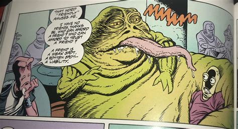 Despite some of its weirder moments, the 1995 Jabba comics are still
