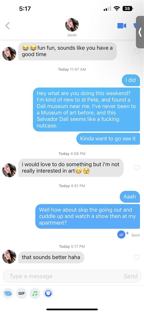 People who’ve hooked up using tinder. What the hell do you even do when