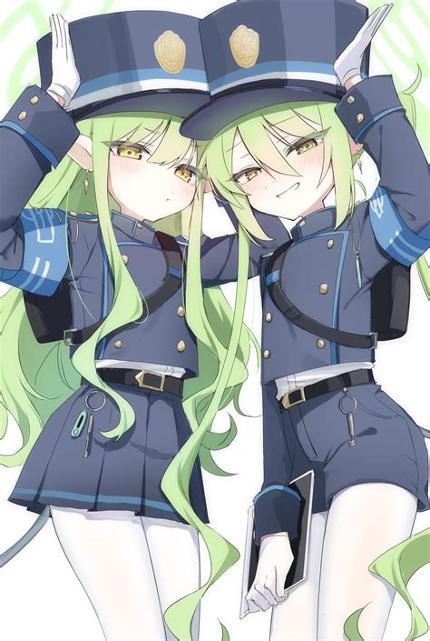 nozomi and hikari (blue archive) drawn by shino-san | Danbooru