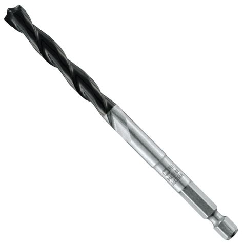TUNGSTEN CARBIDE CONCRETE DRILL BITS WITH 1/4" HEXAGONAL SHANK - PROFI