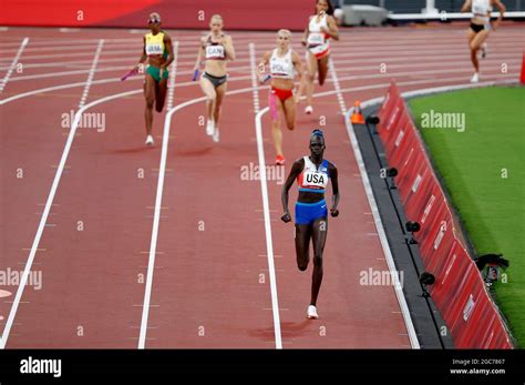 Tokyo 2020 Olympics - Athletics - Women's 4 x 400m Relay - Final - Olympic Stadium, Tokyo, Japan ...