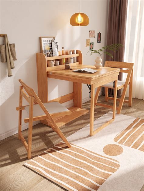 atos folding dining table wood rit concept