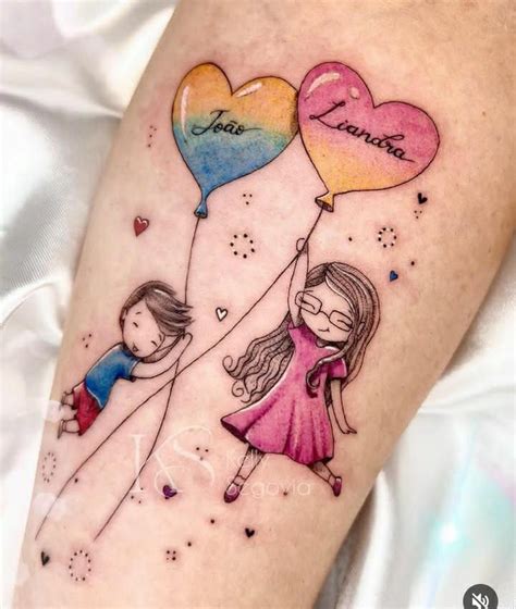 Modelo De Tatuagem De Filhos - Tatuagem com nome de filho 28 modelos para se apaixonar – Artofit