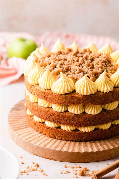 Apple Crumble Cake - Anna Banana