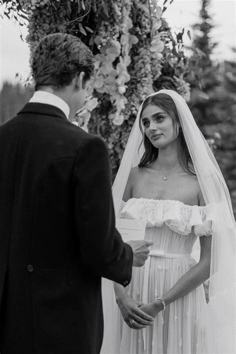 Taylor Hill - Vogue Wedding Photo Diary June 2023 • CelebMafia