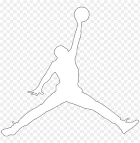 air jordan logo png clipart black and white - air jordan logo ...