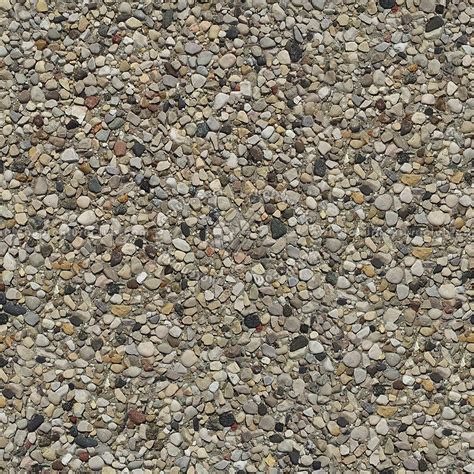 exposed aggregate concrete pbr texture seamless