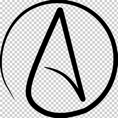 Atheism Symbol Religion Belief In God Organization PNG, Clipart ...