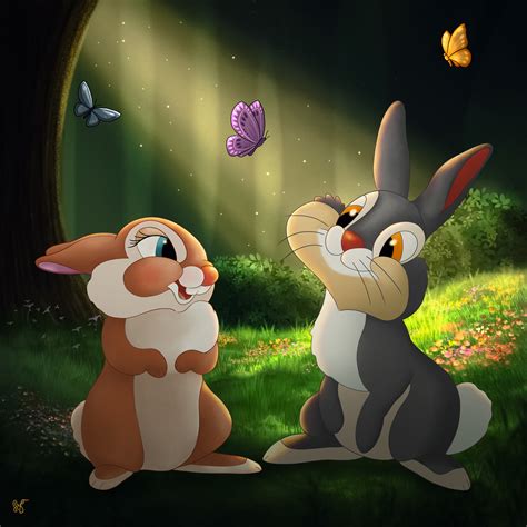 Thumper & Miss Bunny Fan Art on Behance