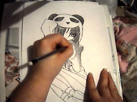 Panda Anime Drawing at PaintingValley.com | Explore collection of Panda ...