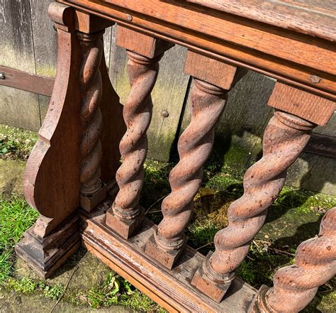 An Oak Alter Rail From York Minster
