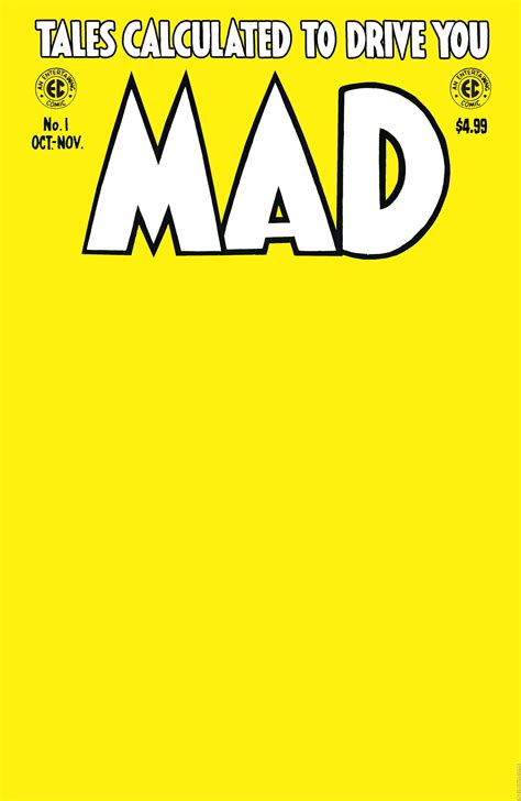 Mad #1 Blank Published June 2024 | Key Collector Comics