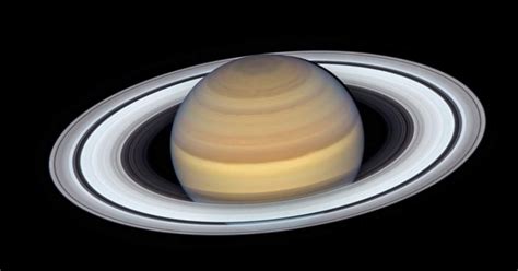 Saturn's Rings Shine in Hubble's Portrait - Window on The Sky