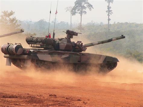 A side profile of the Malaysian... - Tanks. Being tanks.