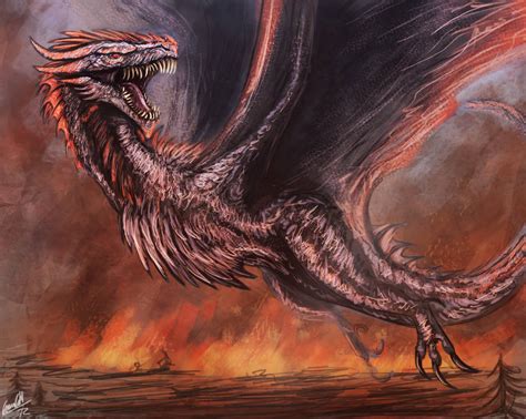 Balerion the Dread by Rufinator on DeviantArt