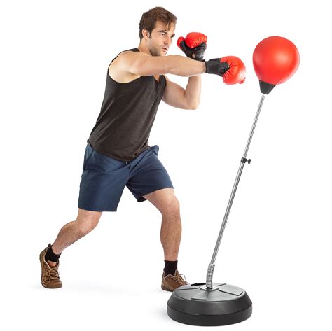 Tech Tools Punching Ball Set with Punching Ball, Boxing Gloves, Hand