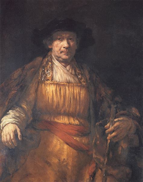 D' History of Art: Rembrandt self portraits