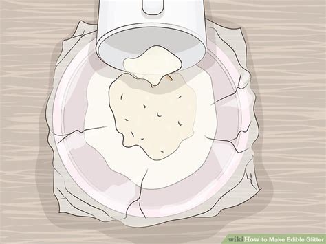 how to make edible glitter