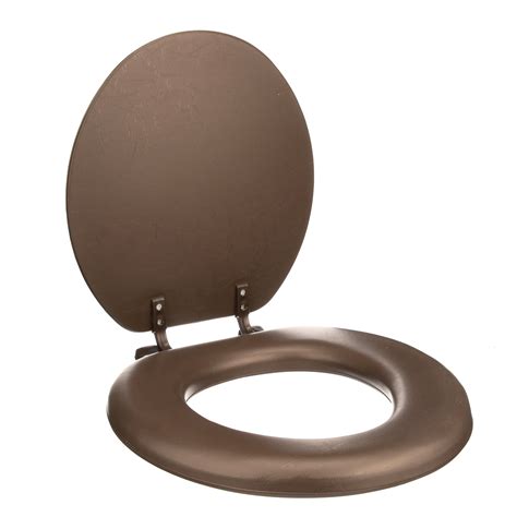 Chocolate Brown Toilet Seat Cover - Velcromag