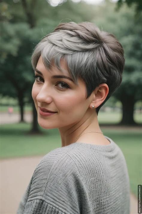 Stunning Short Gray Hairstyles for Women Over 50