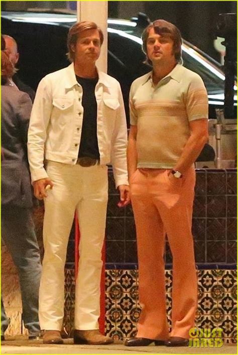 Brad Pitt & Leonardo DiCaprio Are Back on Set Together: Photo 4161262 ...