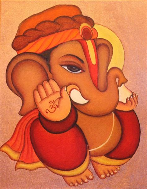 Lord Ganesha Drawings Simple