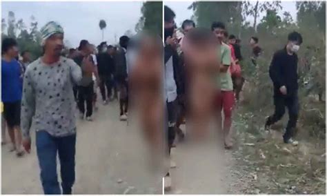 manipur government requests removal  video  women paraded  naked