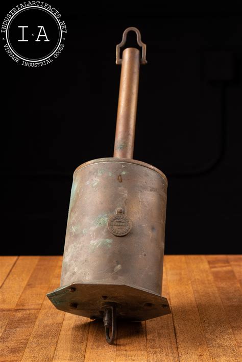 Antique Salters Economical Warranted Brass Roasting Spit – Industrial