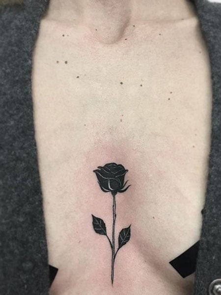 Discover more than 85 flower chest tattoos for women latest - in.cdgdbentre