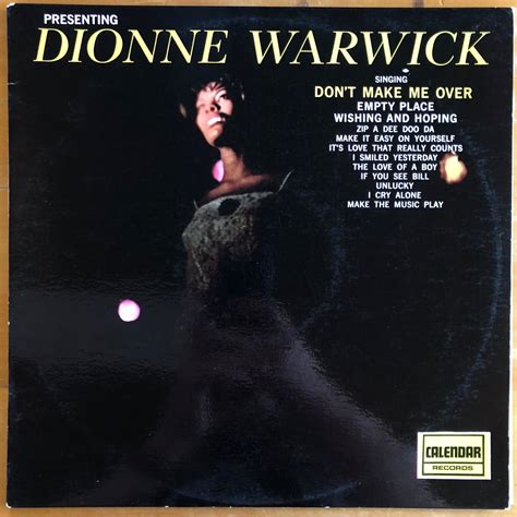 Dionne Warwick - Presenting Dionne Warwick – Suffragette Records