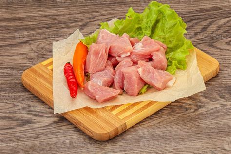 Raw pork meat for cooking 8584380 Stock Photo at Vecteezy