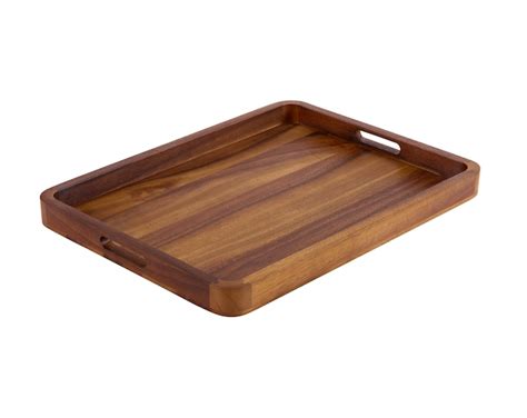large rectangular serving tray solid bottom etsy