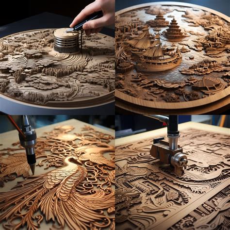Laser Engraving Art Styles for AI Art Creation - Laser engraving Stable ...